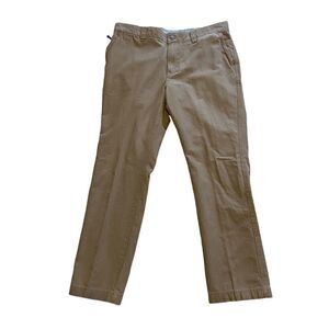 Men's Columbia Cotton Tan Slim Fit Cargo Utility Pants 36 x 30